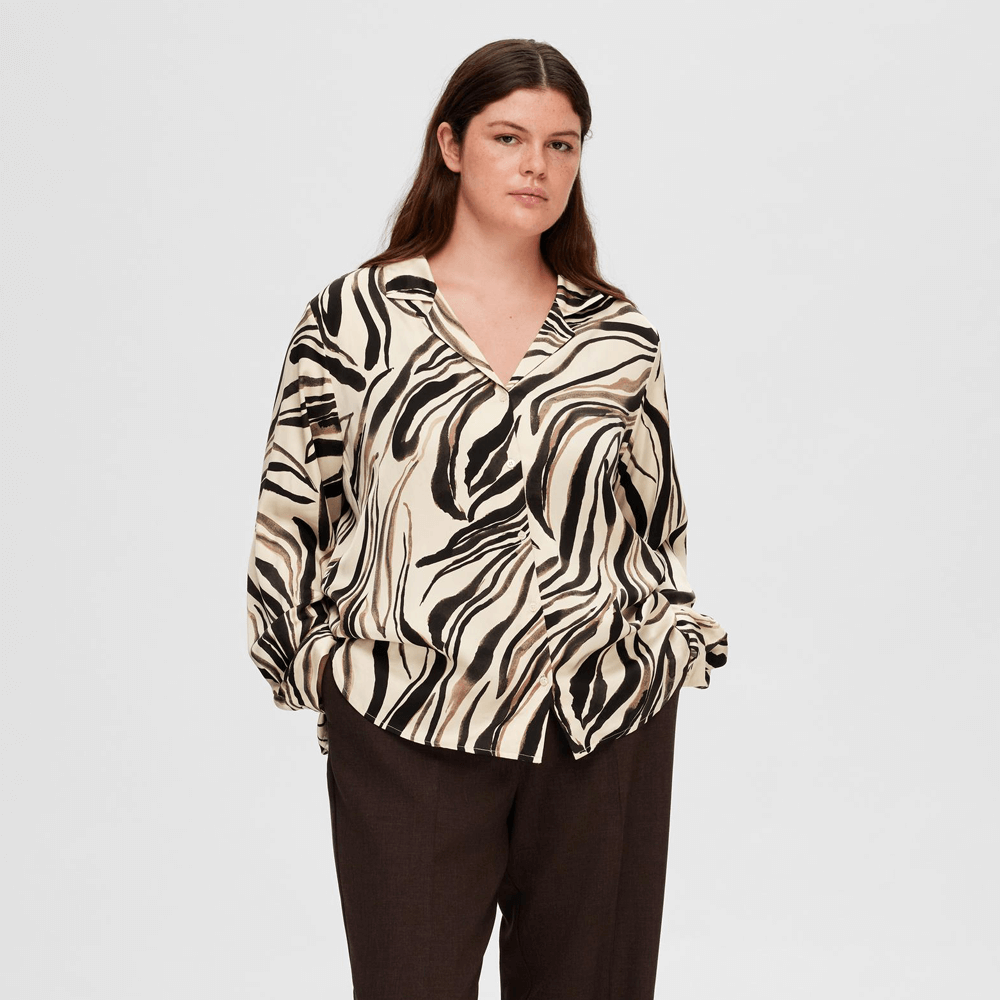 Blouse clearance satin femme